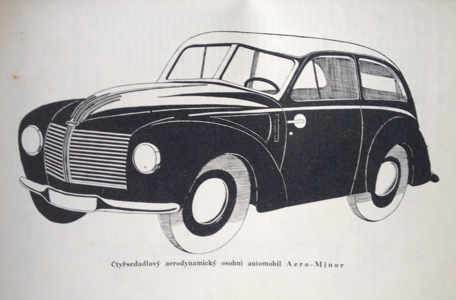 AERO-MINOR Katalog 1948 seznam nahradnich dilu