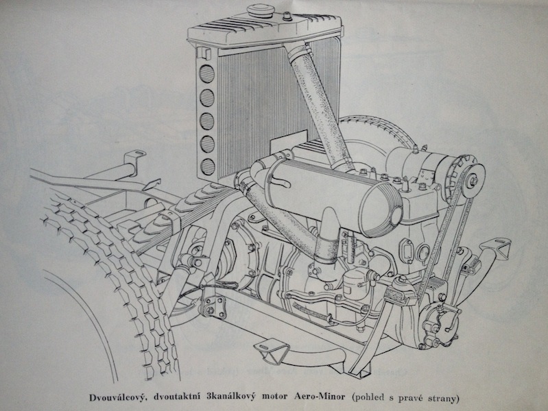 AERO-MINOR Katalog 1948 seznam nahradnich dilu