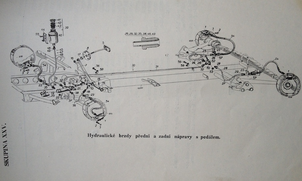 AERO-MINOR Katalog 1948 seznam nahradnich dilu