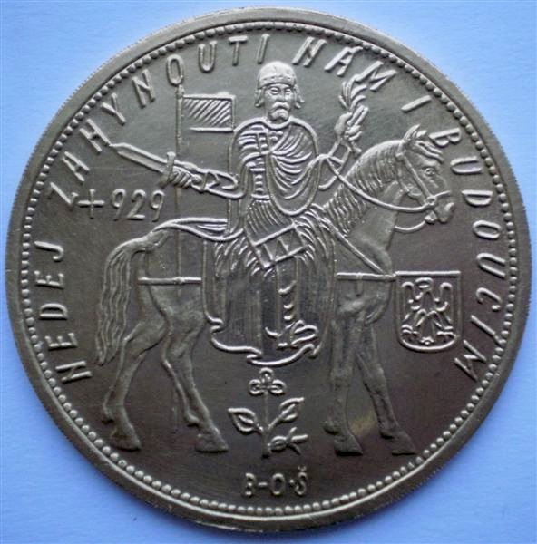 Zlatá mince Au 10 dukát Svatováclavský Svatý Václav 10d 1935 RR vzácné KDT02