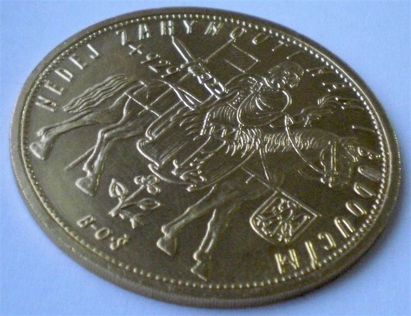 Zlatá mince Au 10 dukát Svatováclavský Svatý Václav 10d 1935 RR vzácné KDT02