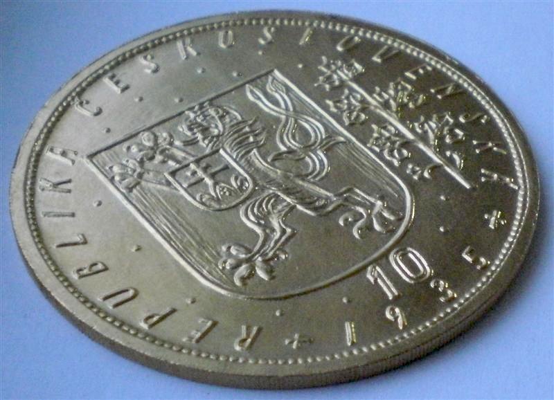 Zlatá mince Au 10 dukát Svatováclavský Svatý Václav 10d 1935 RR vzácné KDT02