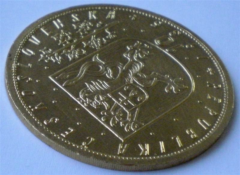 Zlatá mince Au 10 dukát Svatováclavský Svatý Václav 10d 1935 RR vzácné KDT02