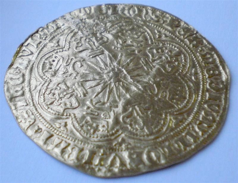 Zlatá mince Au 2 dukát Dvojdukát DvouDukát Anglie Edvard KDT04