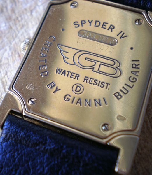 Hodinky BVLGARI Spyder IV Watch 18kt GOLD - Created by Gianni Bulgari - Limited edition 99pcs