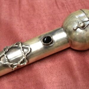 Ukazovátko otevírací Kořenka Velké 31cm Stříbro punc 1798 Židovské Jude