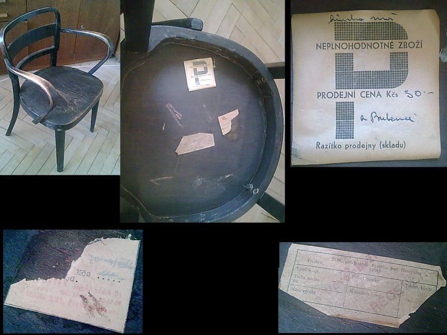 Židle Tonet TON 1966 s opěrkama