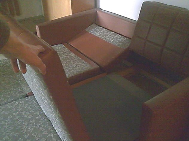 Sedačka starožitná kanceláčská rozkládací - Brusel - luxusní gauč