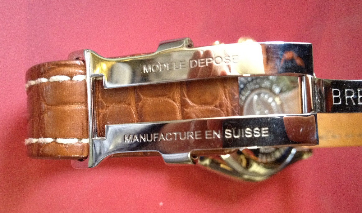 Náramkové hodinky BREITLING Chronograf Chronometr Automat Ocel Zlato 43mm