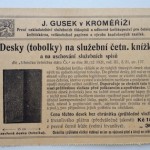 Dokument - Desky (tobolky) na služební četnické knížky