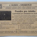 Dokument - Pouzdro pro četníky s potřebami pro obchůzkovou službu