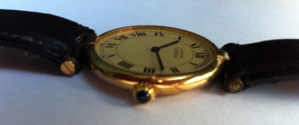 Hodinky CARTIER - VERMEIL - Watch GOLD plated