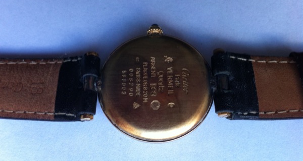 Hodinky CARTIER - VERMEIL - Watch GOLD plated