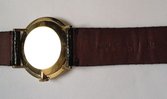 Hodinky OMEGA ultra slim 14kt GOLD 585 - náramkové mechanické - luneta guilosch