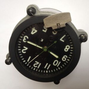 Letecké palubní hodiny CHASY 127-CHS - 127CS - 127ČS - 127-ЧC Ruské - Policie ČR