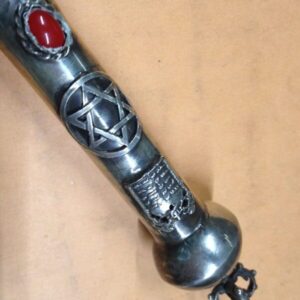 Židovské ukazovátko Velká koruna 30cm Stříbro 1798 - Velká koruna