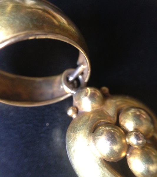 Duchovní kříž zlato Biedermayer 2stupeň 19.st VIDEO