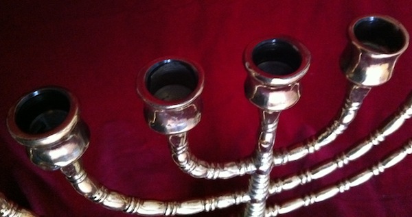 Menora Svícen 7 ramen v30cm p8