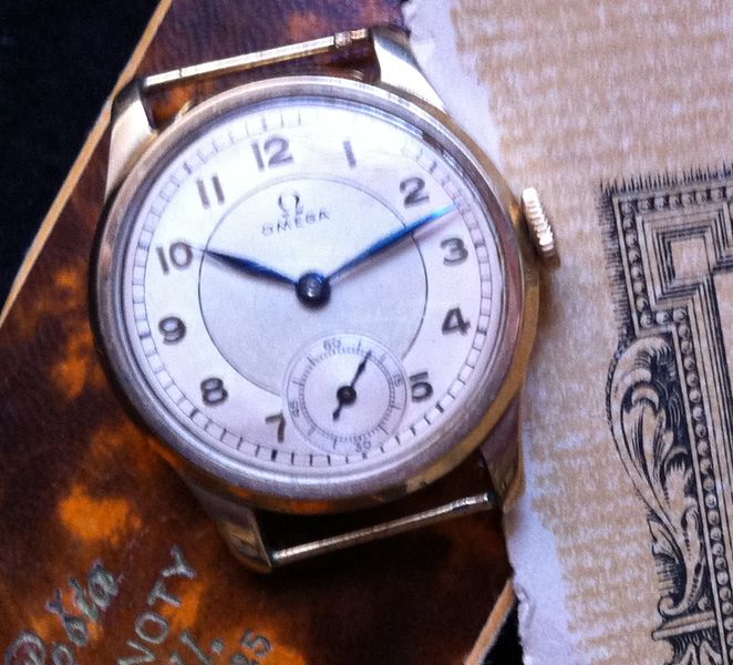 Hodinky OMEGA- Watch GOLD 14k PRAHA