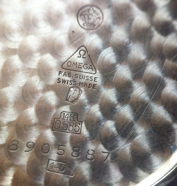 Hodinky OMEGA- Watch GOLD 14k PRAHA