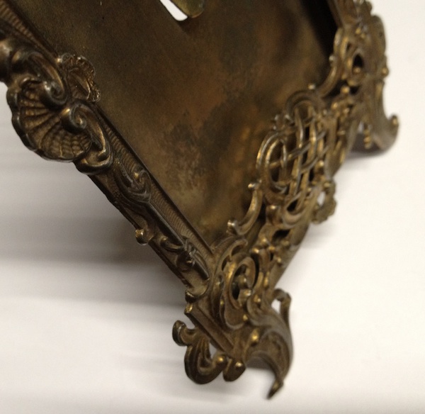 Rameček květinový historismus zlacený