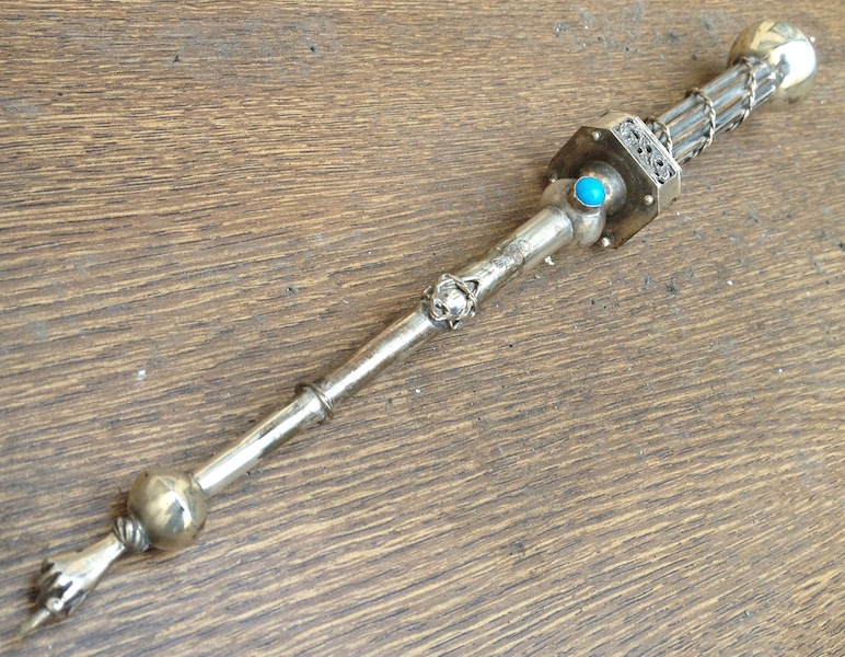 Židovská ručička JAD stříbrný empir