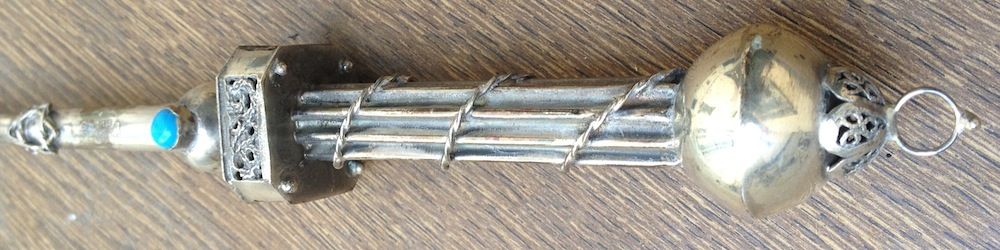 Židovská ručička JAD stříbrný empir